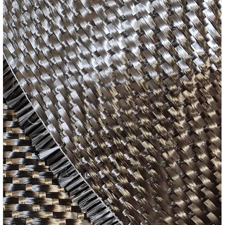 Teçido de carbono Satin de 370 g/m2 C-WEAVE 370SA5 6K HS SPOT, largura 125 cm