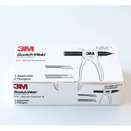 3M™ Scotch-Weld™ EPX™ Pistola Manuale III 1:1/2:1 + 10:1 per l'adesivo 3M DP490 x 50 ml