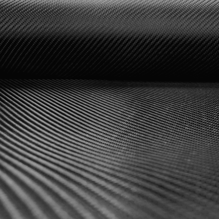 Tejido de Carbono 3K Coloreado Hypetex Jet Black 260 g/m2, sarga 2x2, ancho 125 cm