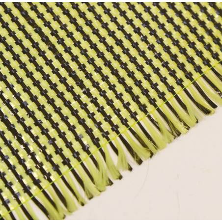 Teçido Kevlar, Carbono Tafetá de 165 g/m2, largura 120 cm