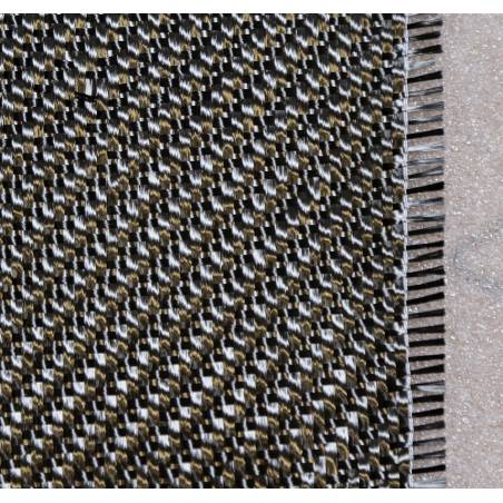 446 g/m2 Tessuto di Carbonio twill 2x2 12K+3K SPOT, larghezza 120 cm
