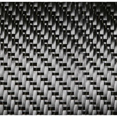 446 g/m2 Tissu Fibre de carbone Sergé 2x2 12K+3K HS SPOT, largeur 120 cm