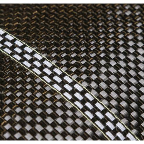 Tissu taffetas carbone C-WEAVE 450P de 450 g/m2, largeur 130 cm (SPOT)