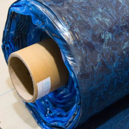 300 g/m2 Prepreg de carbono forjado GG 400 12K C24mm - X1 120BS-50%RW, largura 127 cm