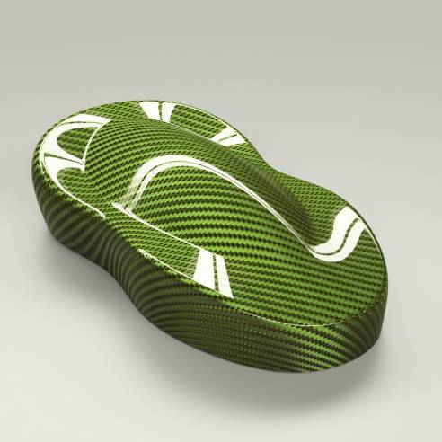 Tejido de Carbono Coloreado Sarga 2x2 Hypetex Bolt 260 g/m2, 3K, ancho 125 cm