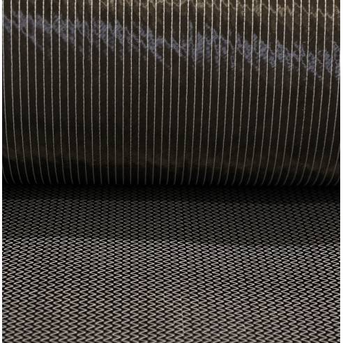 Tejido de Carbono Triaxial CTXL600 de 600 g/m2, 0°/± 45° 50K, ancho 127 cm