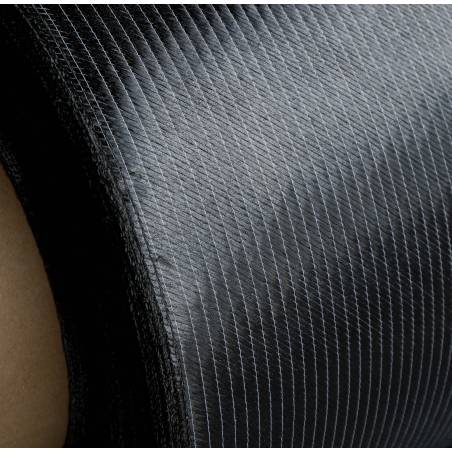 Carbone Biaxial +-45° C-PLY™ SP BX 300 C2,5 24K T800S, avec poudre époxy, largeur 125 cm (SPOT)