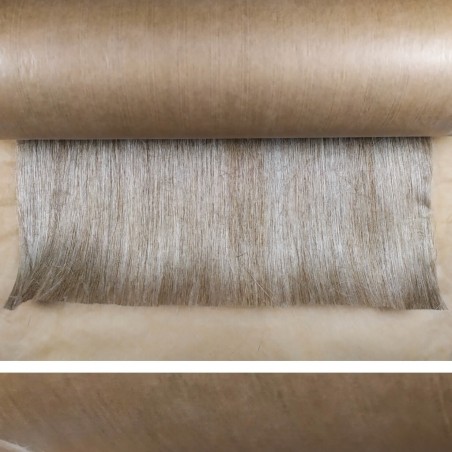 Véu de Linho Unidirecional Flaxtape 110 g/m2, largura 400 mm