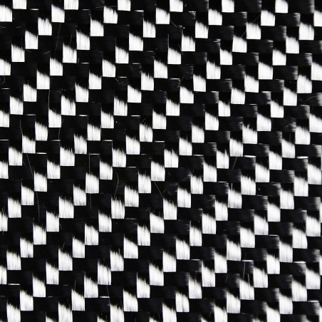 Tissu carbone 12K Sergé 2/2 600 g/m2