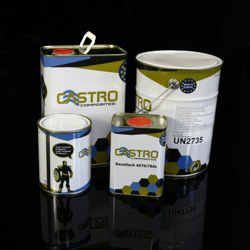 Vernice epossidica Alimentare Resoltech 4070AL/4078AL colore RAL 1015