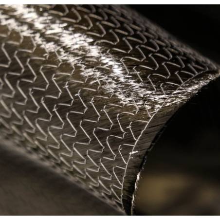 Tissu de Carbone Biaxial Saertex® X-C-302 (+45°/-45°) 12K et 300 g/m2, 945 mm