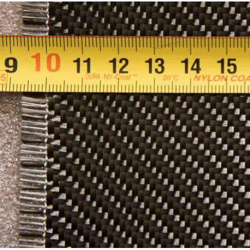Tejido de Carbono 3K SARGA 2x2 CWEAVE 245T 3K HS de 245 g/m2, ancho 150 cm / SPOT