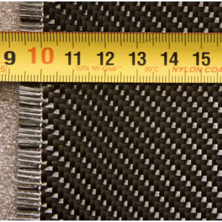 245 g/m2 2x2 Twill Carbon Fabric C-WEAVE 245T 3K HS, 150 cm width / Spot