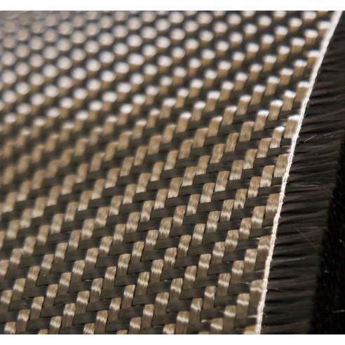 245 g/m2 Tissu de carbone Sergé 2x2 C-Weave 245T 3K HS, largeur 150 cm / SPOT