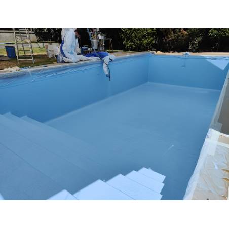 Topcoat ISO-NPG TC 976 KH P1/8591 Blue AC (Isophthalsäure-Neopentilglicol) Blau Pool Streichen