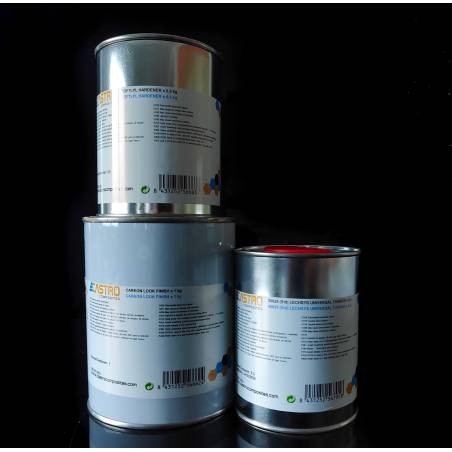 30102 – Carbon-Look Finish, transparenter Hochglanz-Klarlack, für Spritzpistole