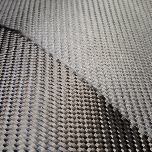 245 g/m2 Tissu de carbone Sergé 2x2 CWEAVE 245T 3K HS/P09 avec fixation époxy, largeur 125 cm (SPOT)