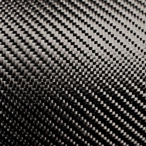 245 g/m2 Tessuto di carbonio twill 2x2 CWEAVE 245T 3K HS/P09 con fissaggio epossidico, larghezza 125 cm