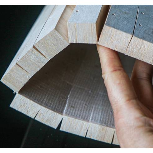 Madera de Balsa Balsasud Core SG para infusión, espesor 25,40 mm