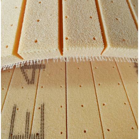 Infusion PVC foam Divinycell H80 15 mm PFC ODC / perforated and one-directional cuts