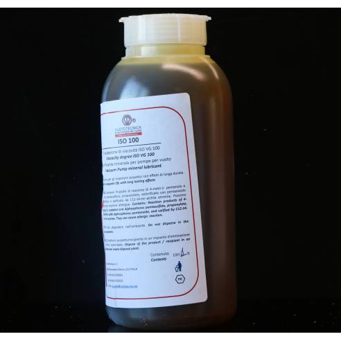 Olio minerale ISO 100 per pompa del vuoto DO20VTL10MBS1 x 1 litro