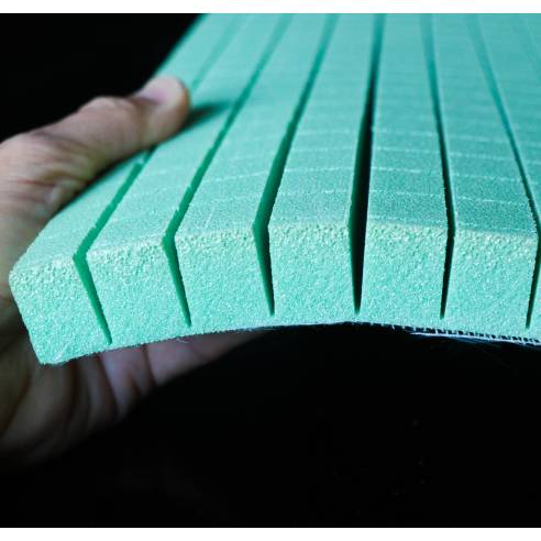 Espuma de PVC M080.25SG, 25 mm de espessura para infusao