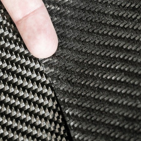 Twill weave carbon 3K 2 x 2 and 200 g / m2 with epoxy sizing