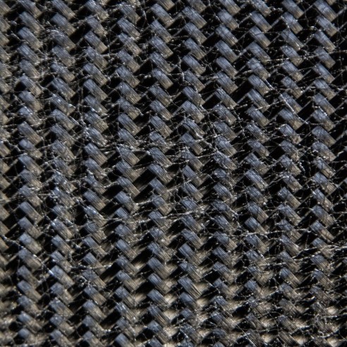 Tecido de carbono sarja 2 x 2, 3K e 200 g/m2 com goma epóxi
