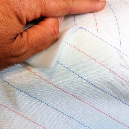Absorption blanket with peelable and Vacuopeel PA80 bleeder