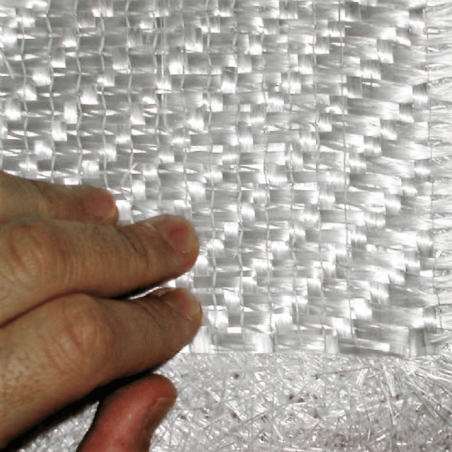 Complejo de vidrio Roving-Mat 500-450, sarga 3 x 1