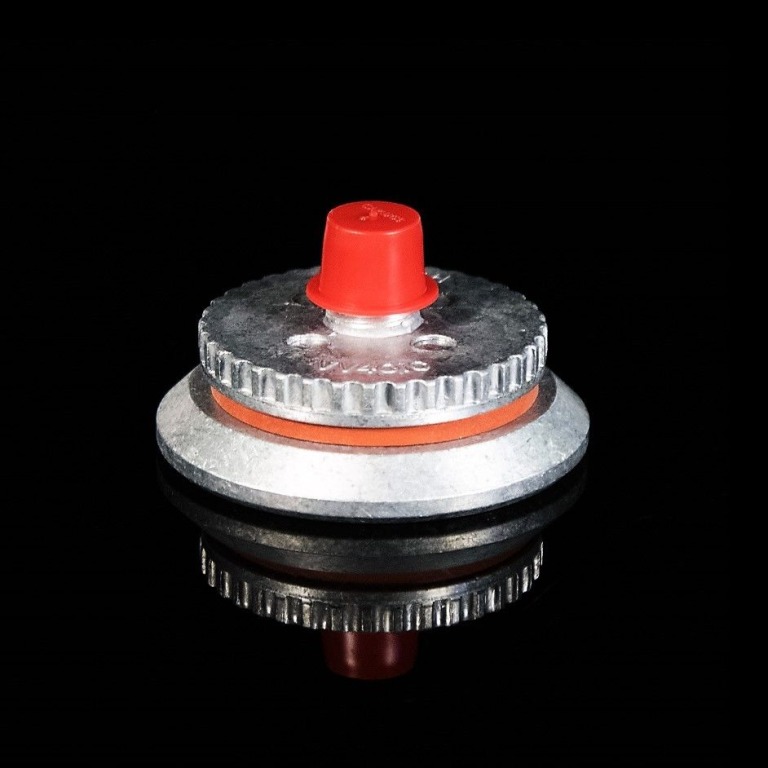 Aluminum / silicone VV401C valve to connect to pump
