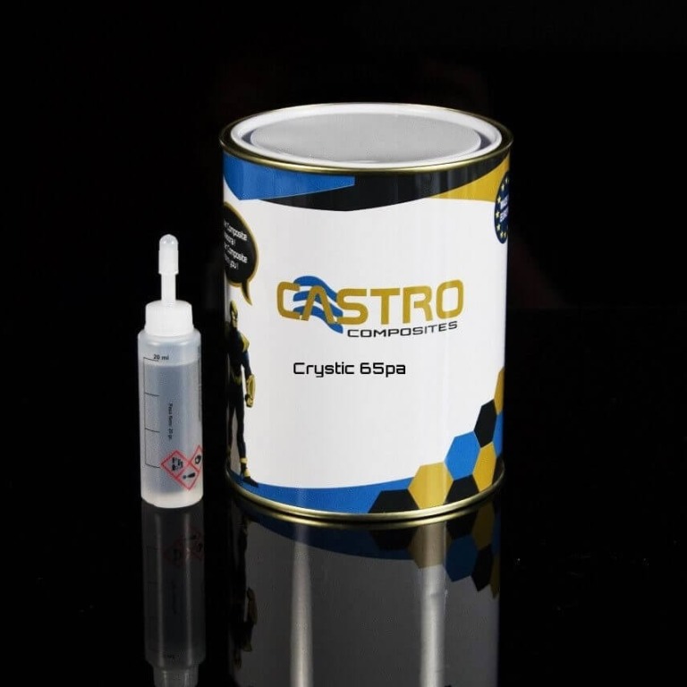 White Gel Coat Crystic 65 PA BRUSH