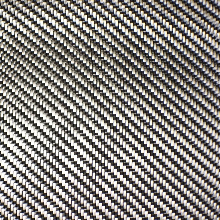 INTERGLAS 92125 Fibre de Verre NOIR 280 g/m2 Sergé 2/2, Largeur 100 cm