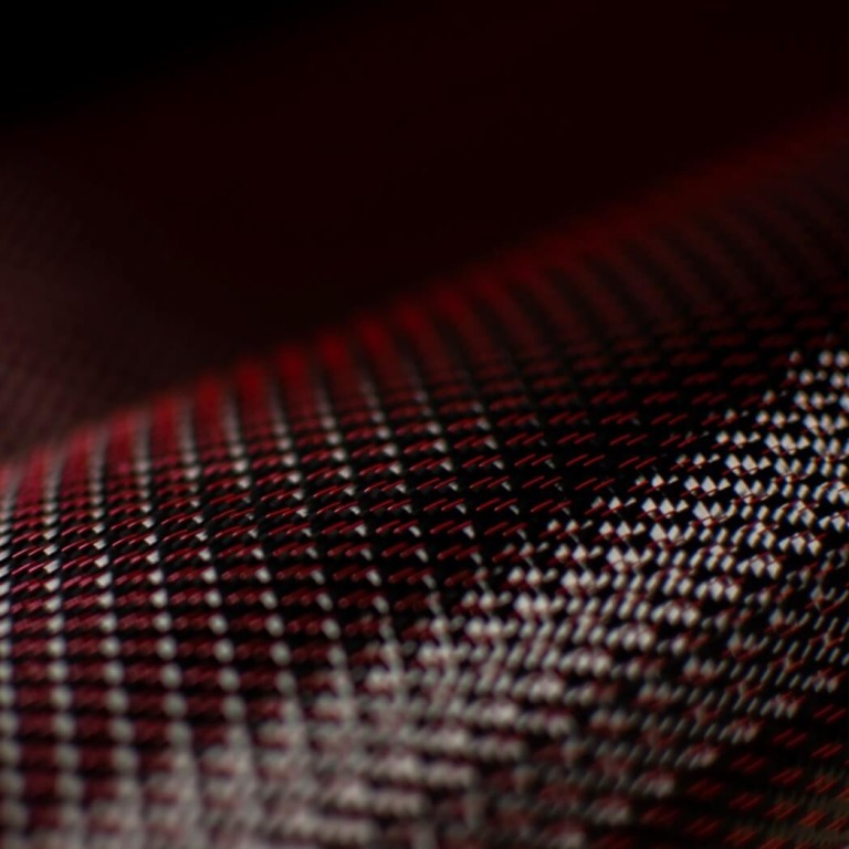 300 g/m2 Twill Carbon Fabric 300T Red Thread