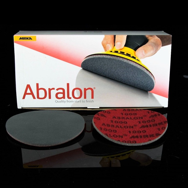 Du papier de verre matizadora grain 2000 (Abralon), Ø: 150 mm
