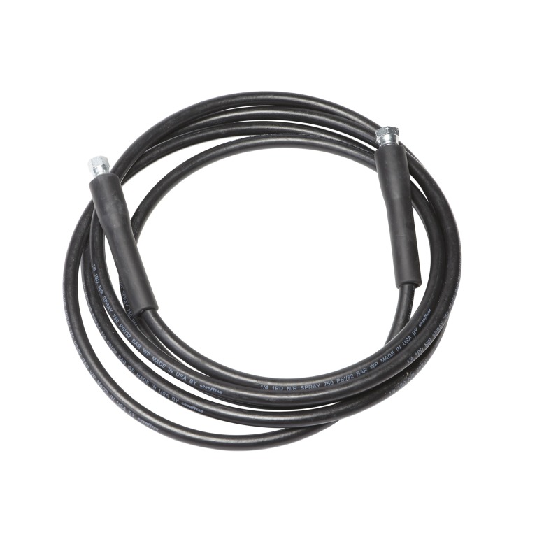 Manguera de Caucho Negro - 8 m de longitud para Adhesivos de Infusión TC42, TC43 y TC49
