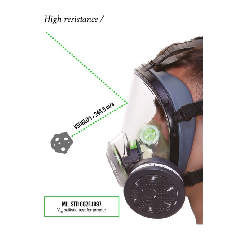 BLS-5600 b-lock Full Face-Maske, ohne Filter