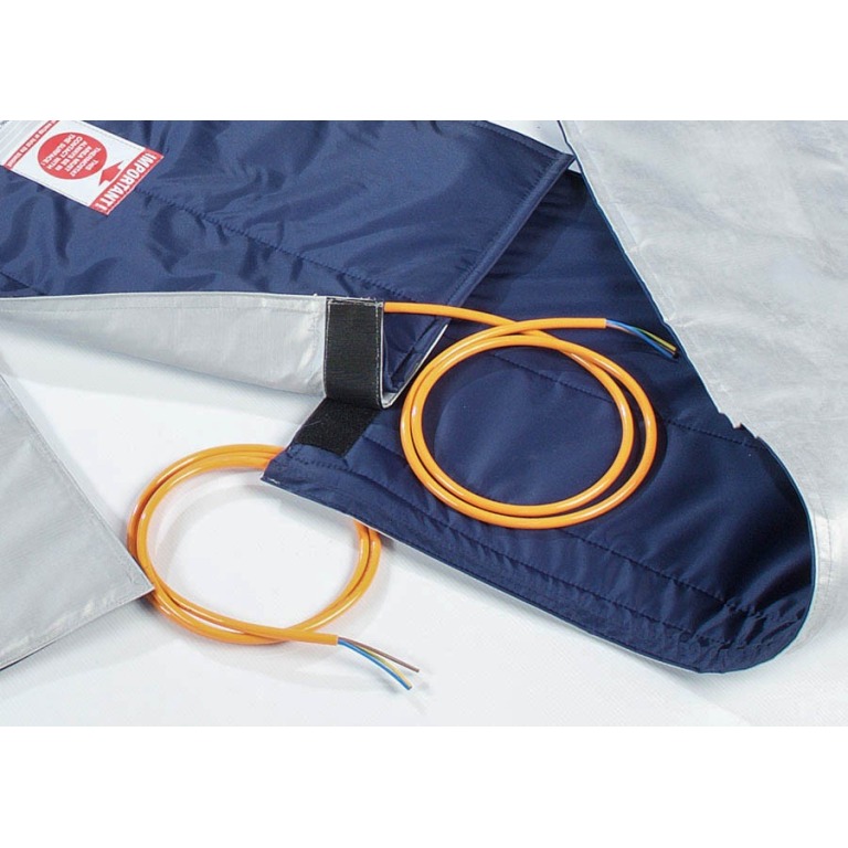 Riscaldamento Coperta 0-90°C con isolamento