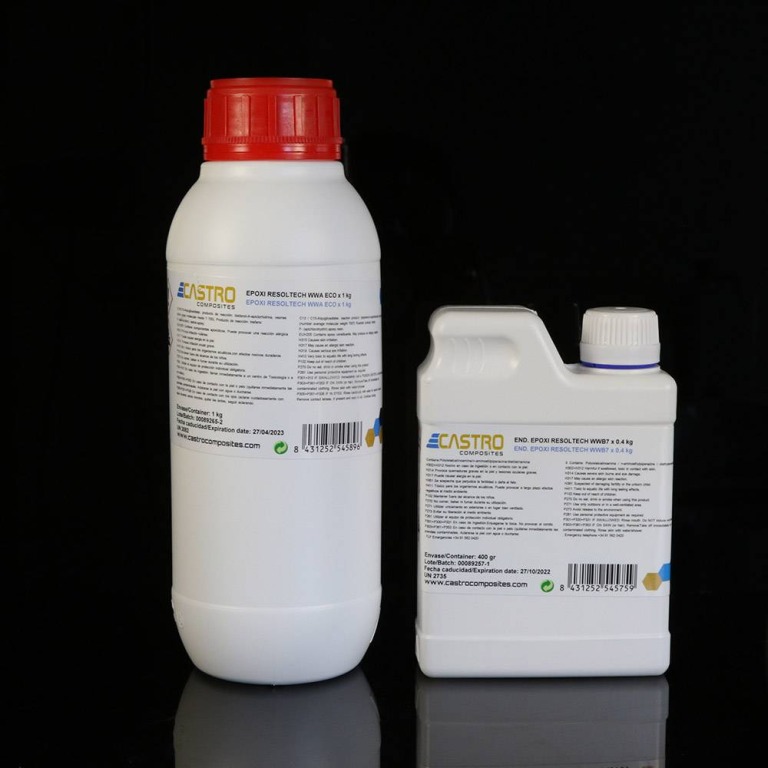 Resina Epóxi transparente Resoltech WWA ECO-WWB7