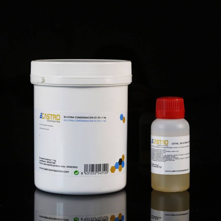 Silicone de condensação Shore A21