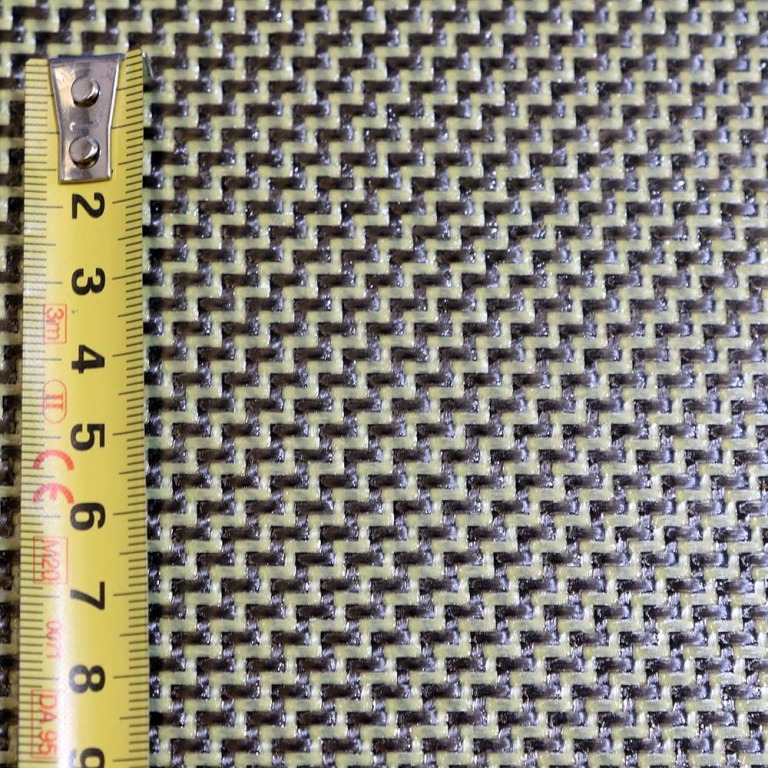 Preimpregnati di Carbonio-Aramide e resina Epossidica MTC510-CK215T-45%RW twill, 215 g/m2