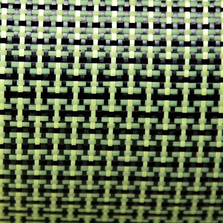 165 g/m2 Plain Kevlar/Carbon Fabric, 120 cm width