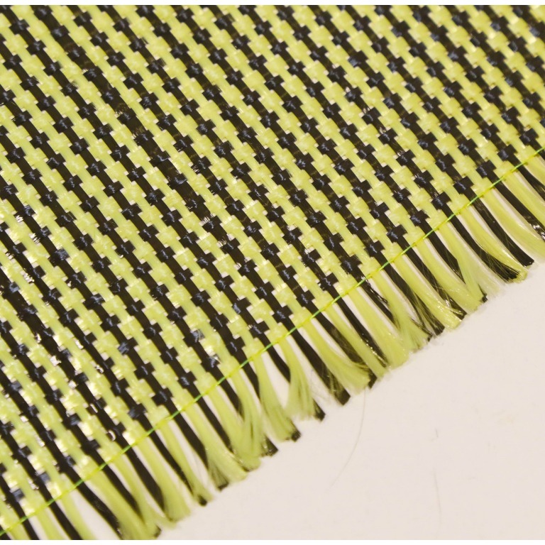 165 g/m2 Plain Kevlar/Carbon Fabric, 120 cm width