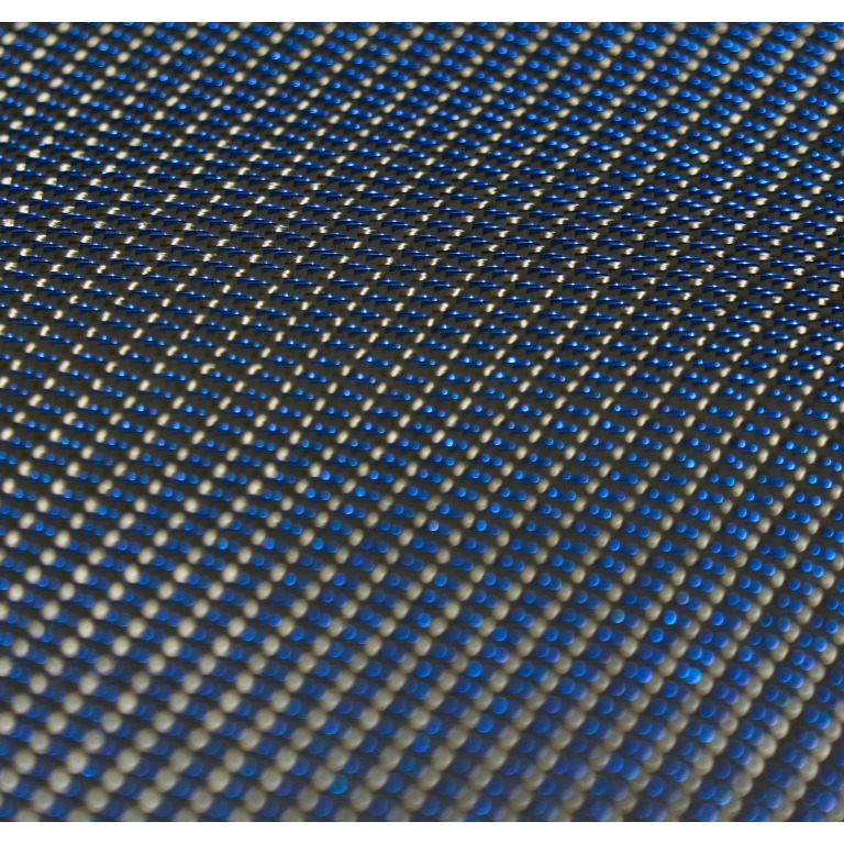Tissu de carbone en Sergé de 300 g/m2 avec Fil Bleu