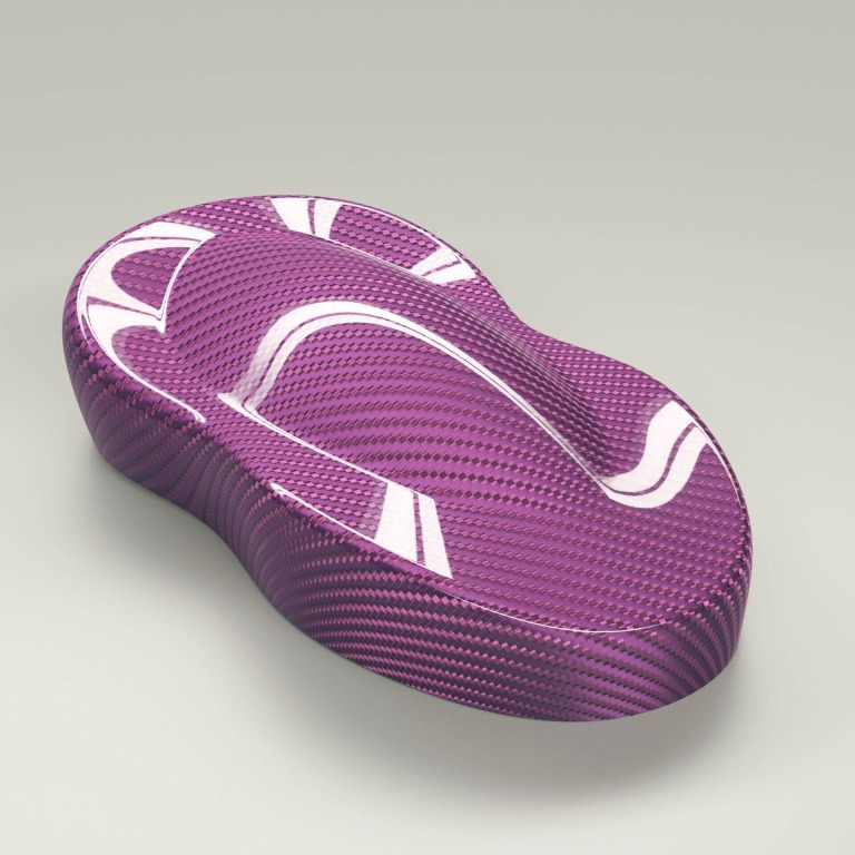 Tejido de Carbono Coloreado Sarga 2x2 Hypetex Suzuka 260 g/m2, 3K, ancho 125 cm