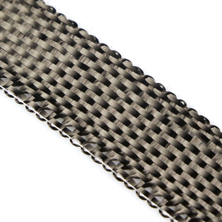 3K 240 gsm Fita de Carbono Tafetá (25 mm de largura)
