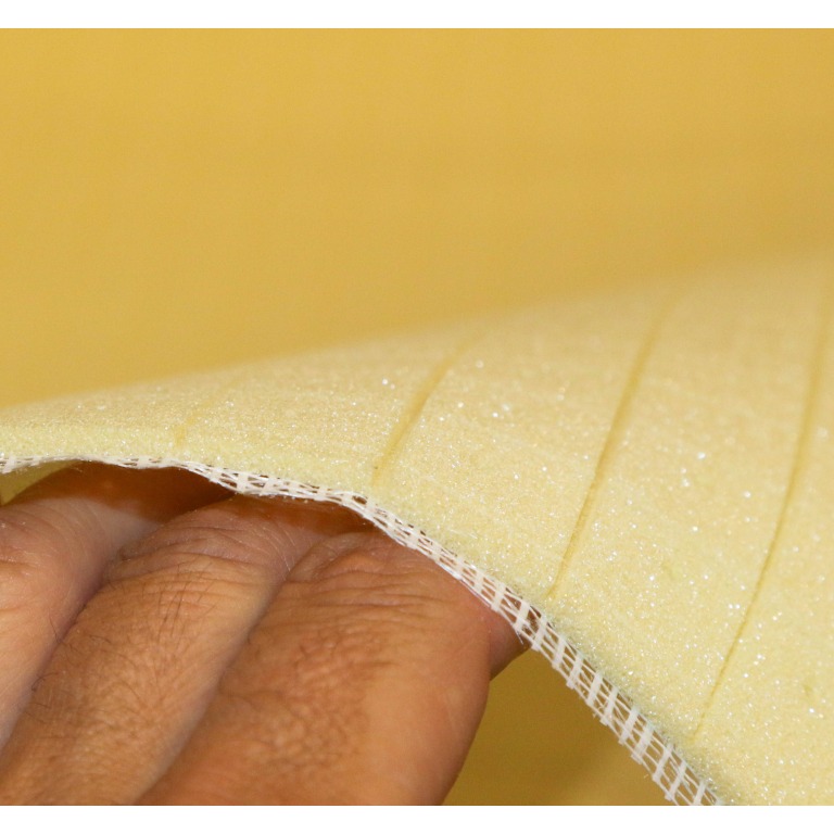 Espuma de PVC H080.03SGP acanalado + perforado, 3 mm de espersor, para infusión